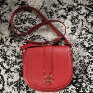 Banana Republic red crossbody